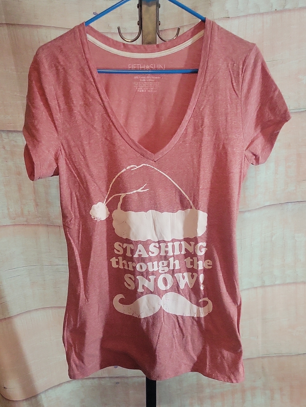 Fifth Sun Christmas Graphic Design Tshirt